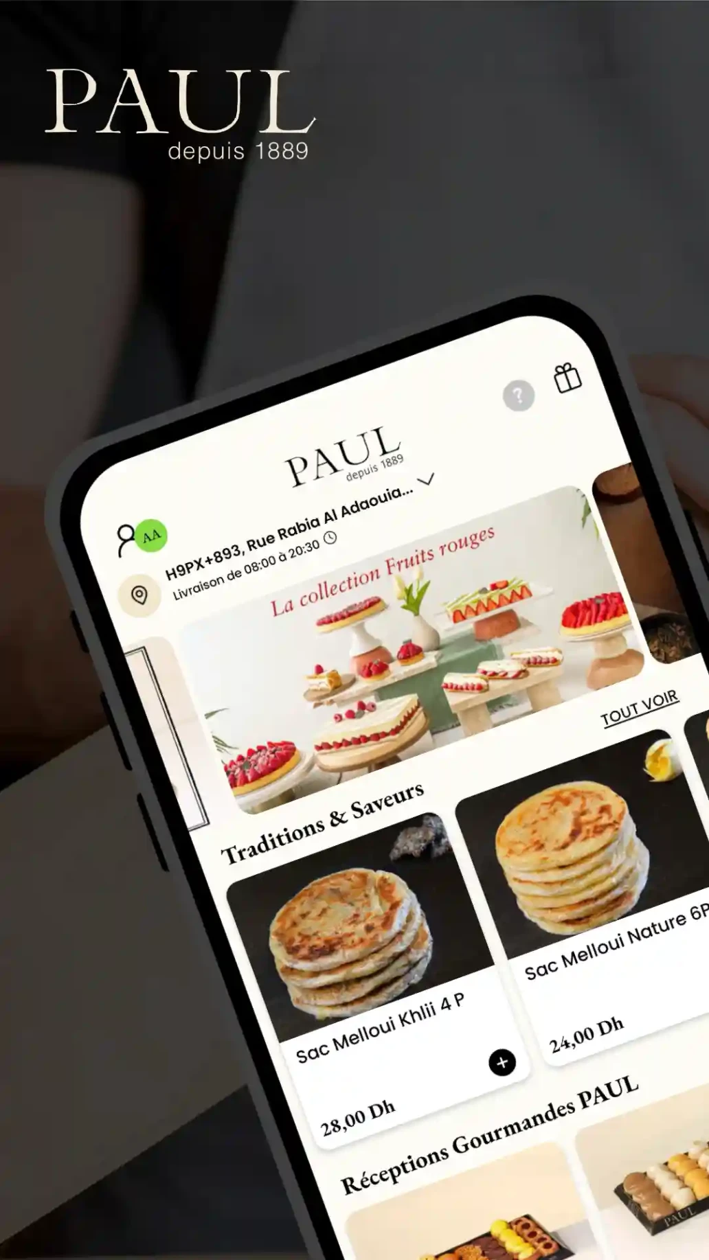Application mobile Paul