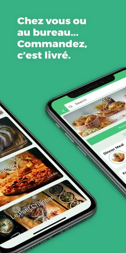 développement d'application de livraison