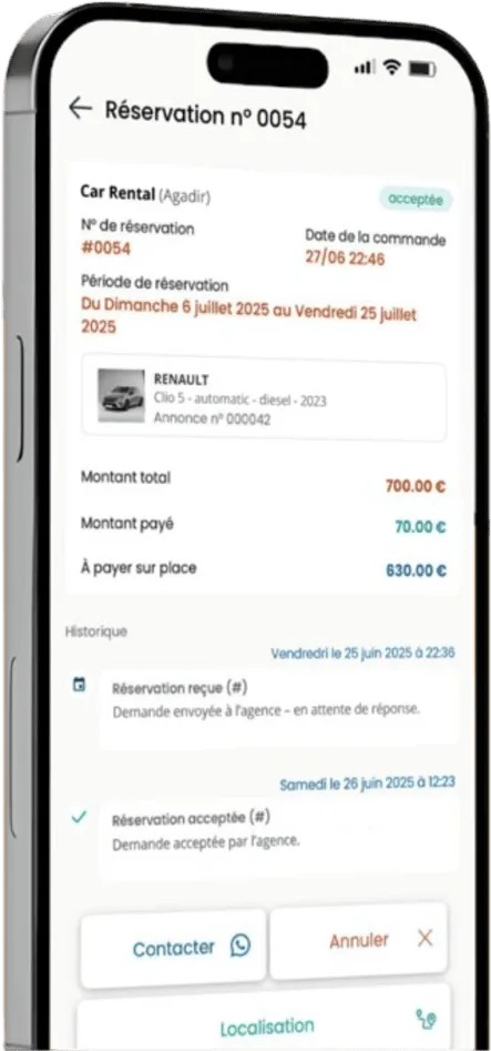 Application Sogme sur Smartphone