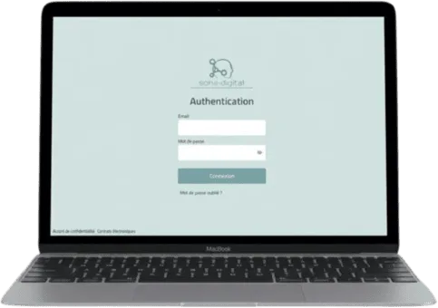 Plateforme Soha Digital sur Ordinateur